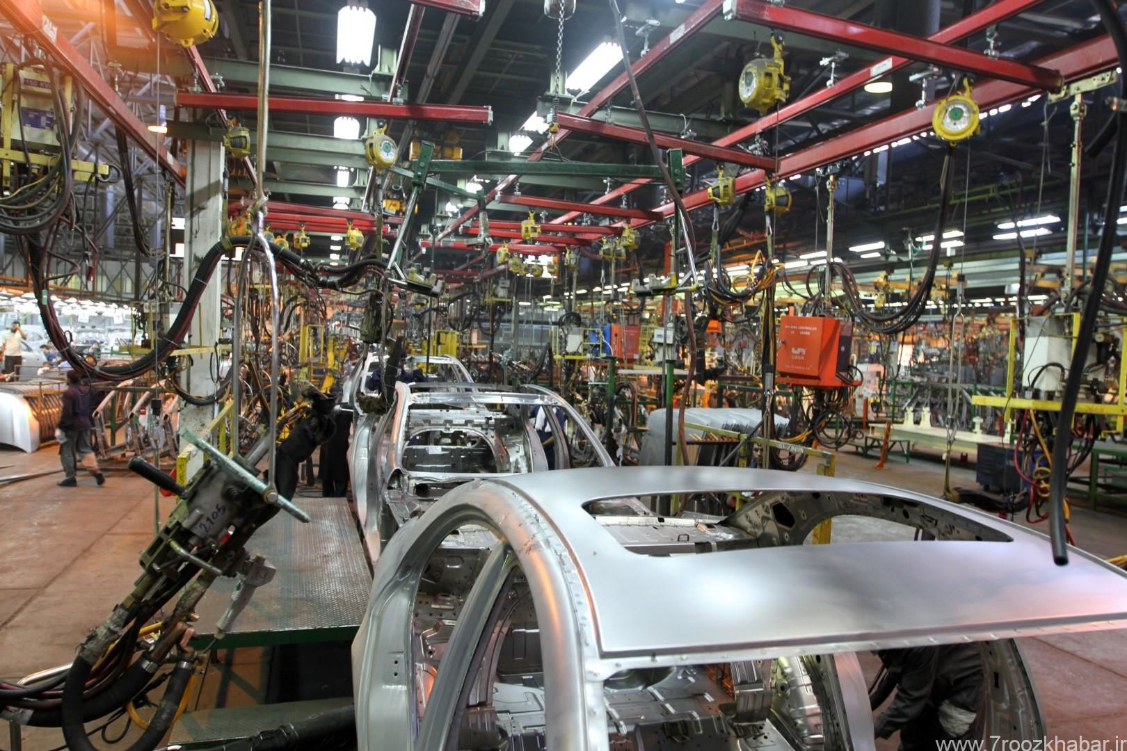 Iran Khodro production line